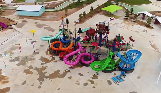 Waterslides OPEN at Houston's Big River Waterpark